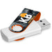Axis Gyro White Flash Drive - 16GB / ORANGE - Drives,Flash Drives