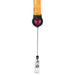 Badge Reel Double-Sided Satin Lanyard BLACK - Lanyards,Lanyards,Custom Lanyards Wrist Straps and Keyholders,Custom Keyholders