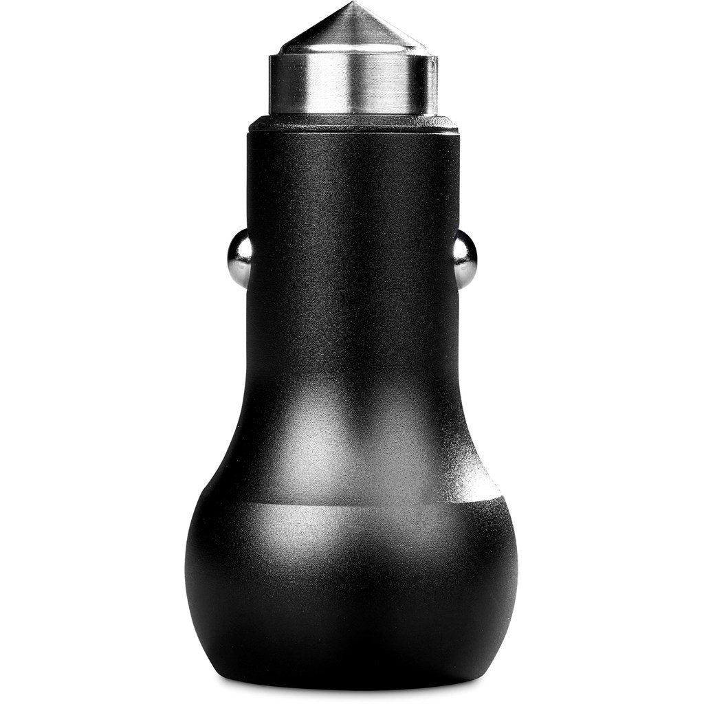 Baltimore 2 -in-1 Fast Car Charger & Tool BLACK - On the Road,Chargers and Adaptors,Technology