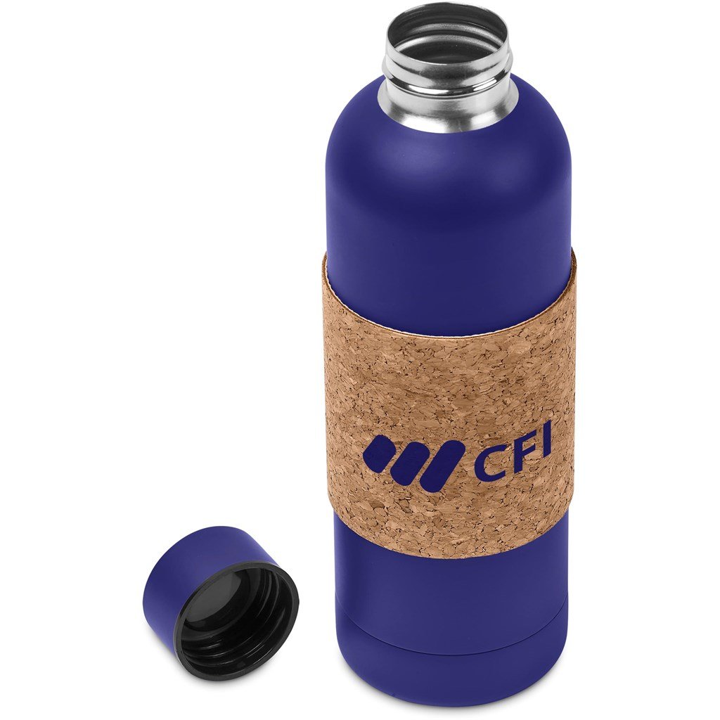 Bermuda Kork Recycled Stainless Steel Water Bottle - 800ml - Bottles,Drinkware,Recycled Drinkware