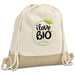 Bijin Jute & Cotton Drawstring Bag Natural / NT