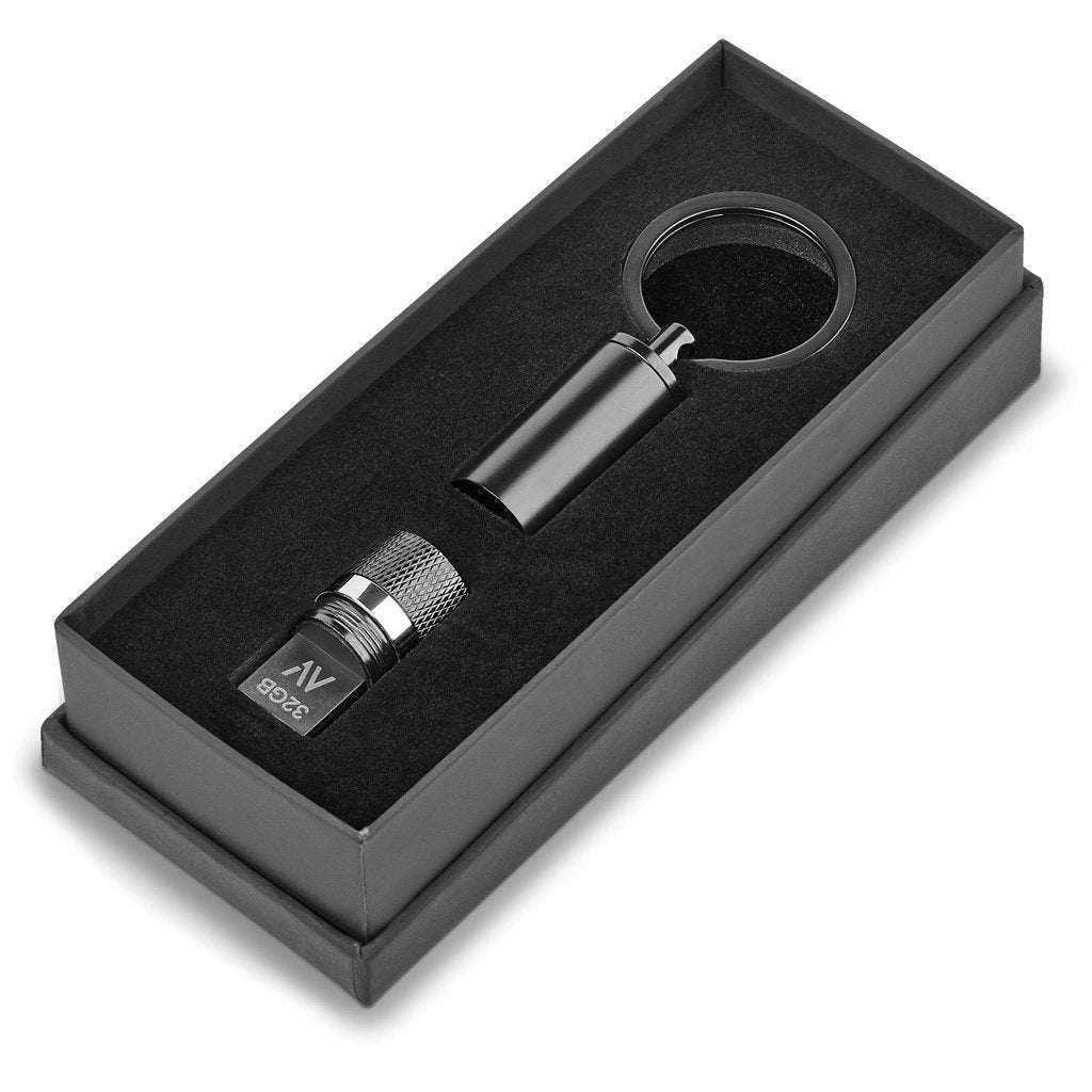 Blofeld Flash Drive Keyholder - 32GB / Black / BL - Keychains