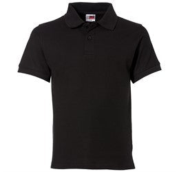 Boston Kids Golf Shirt - Red Only-Shirts & Tops