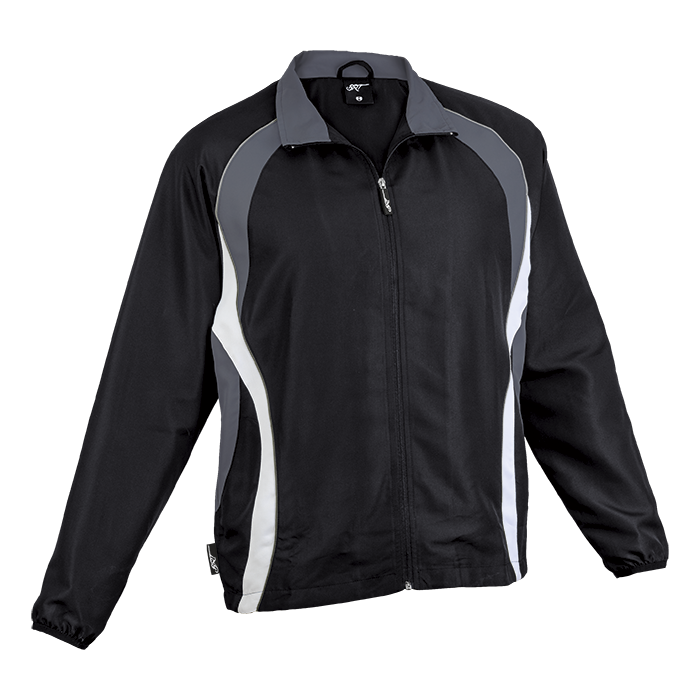 BRT X-Celerate Tracksuit Top Kiddies Black/Grey/White / 7 to 8 / Last Buy - Off Field Apparel
