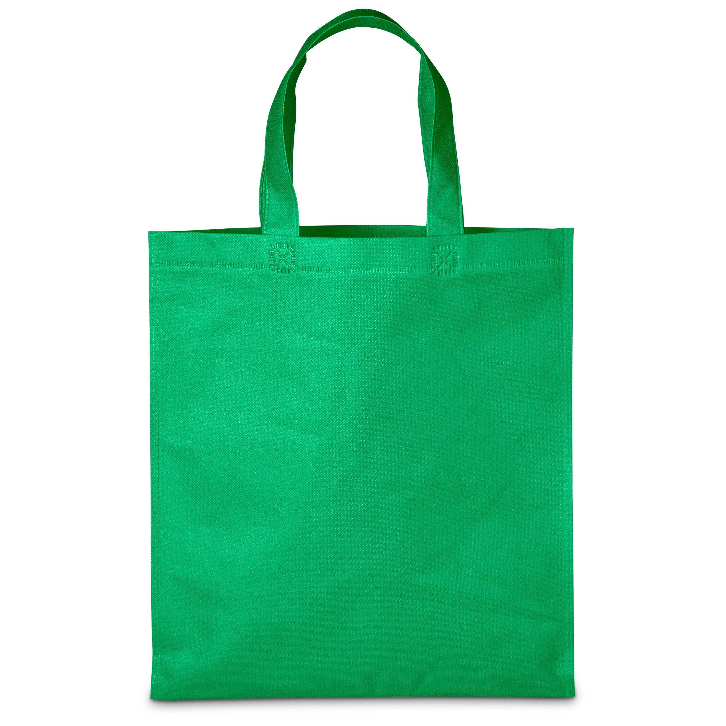 Budget Non-Woven Shopper Green / G - Shopping Totes