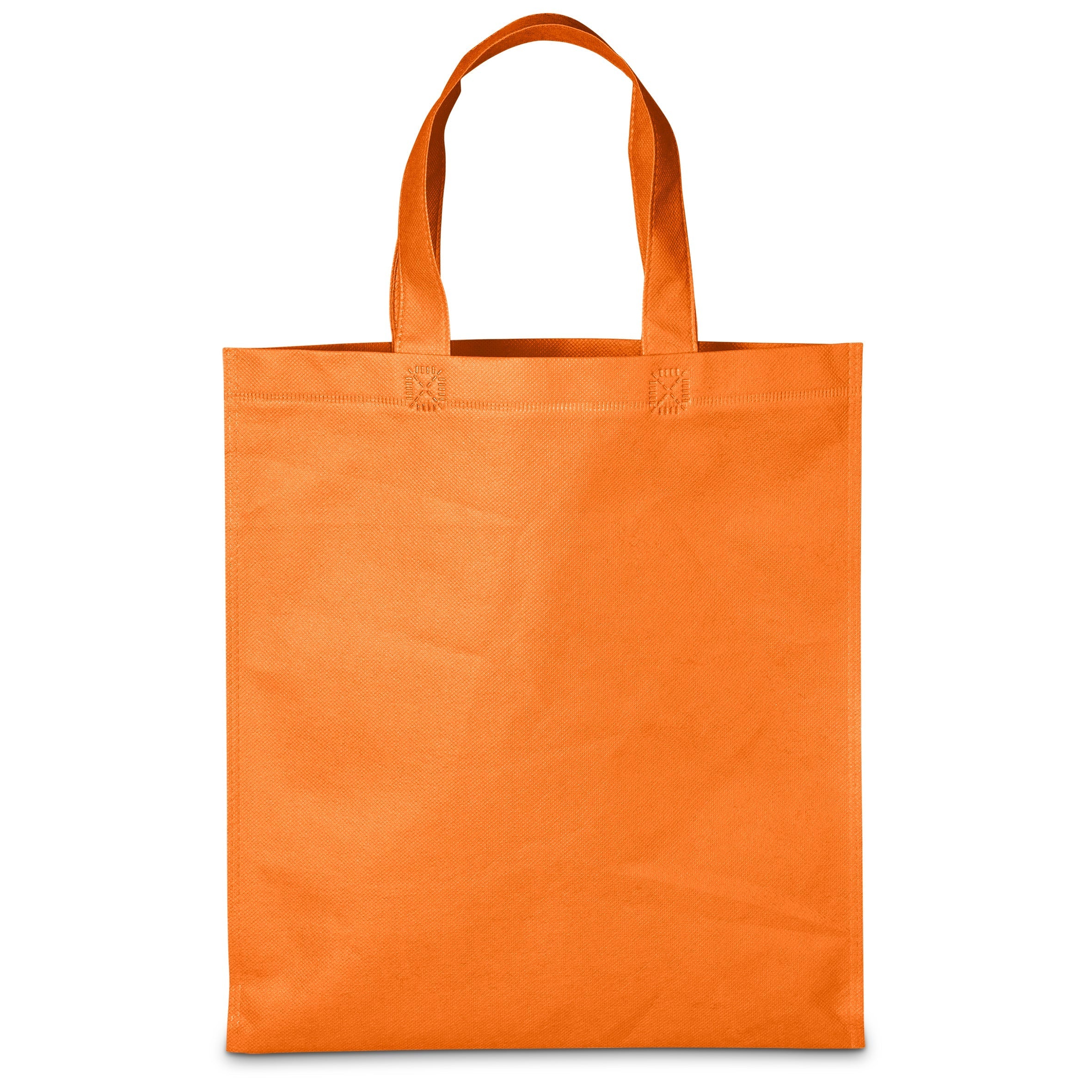 Budget Non-Woven Shopper Orange / O - Shopping Totes