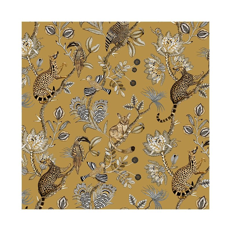 Bulawayo Bag In Collaboration With Ardmore-Duffel Bags-Camp Critters Gold