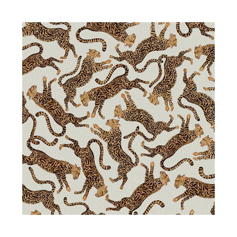 Bulawayo Bag In Collaboration With Ardmore-Duffel Bags-Cheetah Kings Chalk