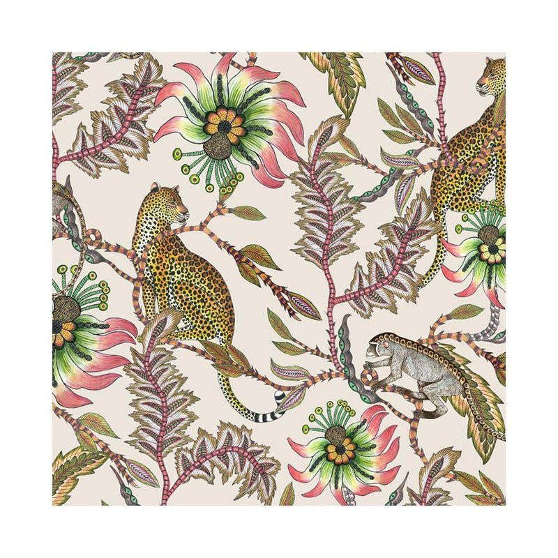 Bulawayo Bag In Collaboration With Ardmore-Duffel Bags-Monkey Bean Parakeet