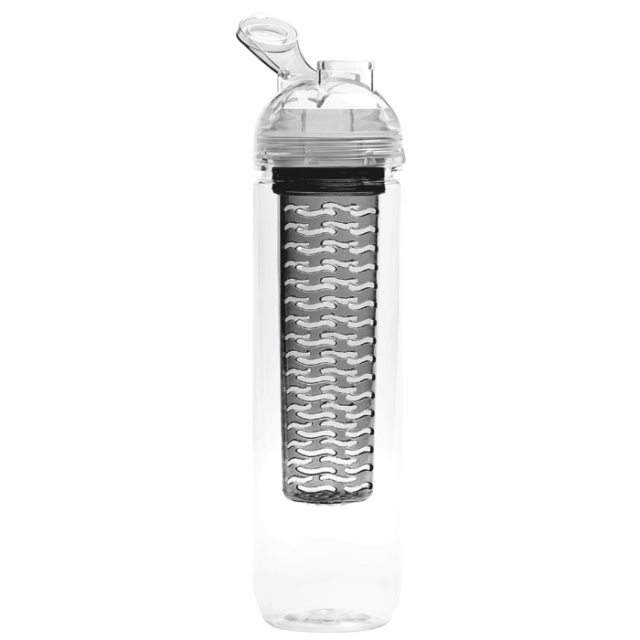 BW0052 - 800ml Fruit Infusing Tritan Water Bottle Smoke / STD / Last Buy - Drinkware