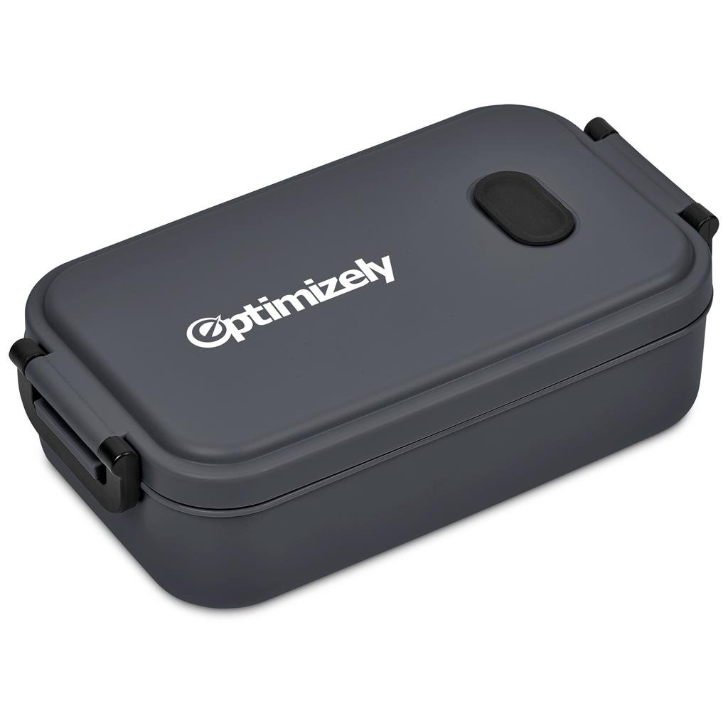 Cambria Recycled Plastic Lunch Box GREY - Foodware,Eco-Friendly,Recycled Coolers and Lunchware,Coolers Lunchware