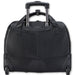 Cassidy Leather 17" Laptop/Overnight Trolley Bag | Black-