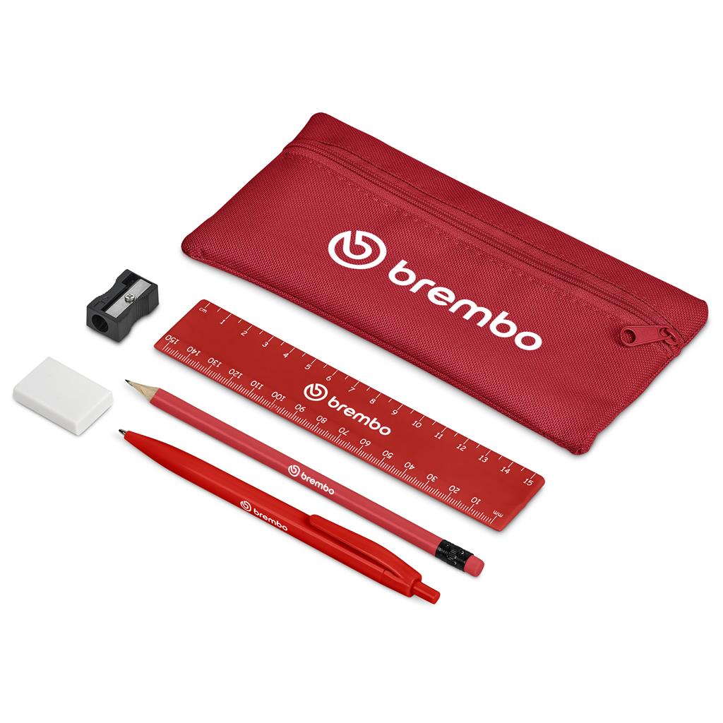 Central Stationery Set RED - Stationery,Sets,Stationery Sets