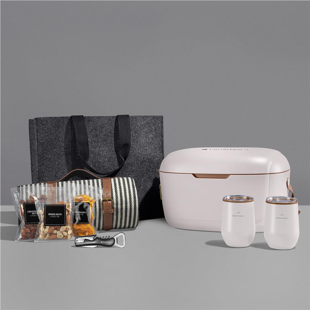 Chic Chill Hamper CREAM - Premium Hampers,Outdoor Hampers