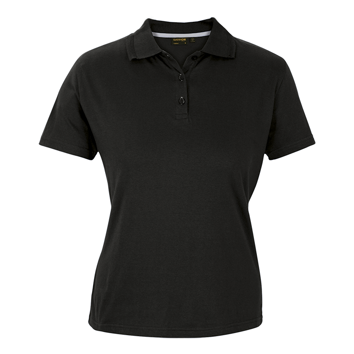 Clarence Ladies Golf Shirt S / Black - Shirts & Tops
