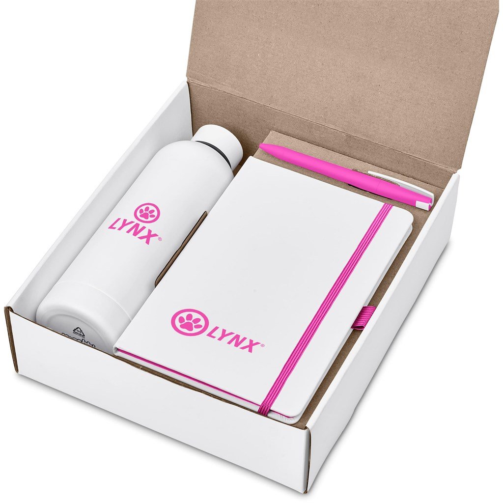 Clark White Gift Set PINK - Sets,Ideas for Work,Combo Sets