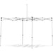 Coated Steel Sublimated Gazebo 3m x - 3 Half-Wall Skins -1 Full-Wall Skin - Gazebos