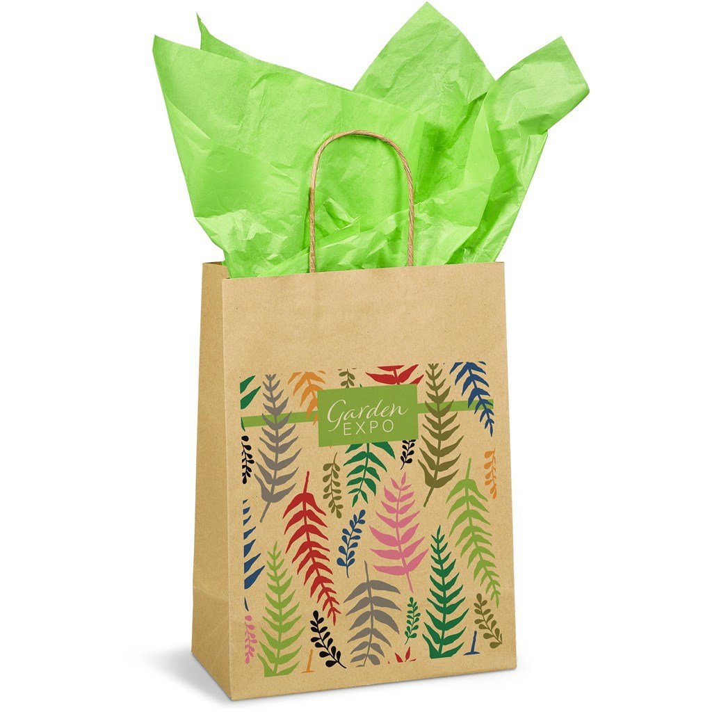 Custom Ecological Midi Gift Bag 150gsm Natural / NT - Bags