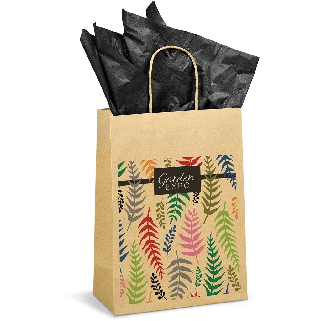 Custom Ecological Midi Gift Bag 150gsm Natural / NT - Bags