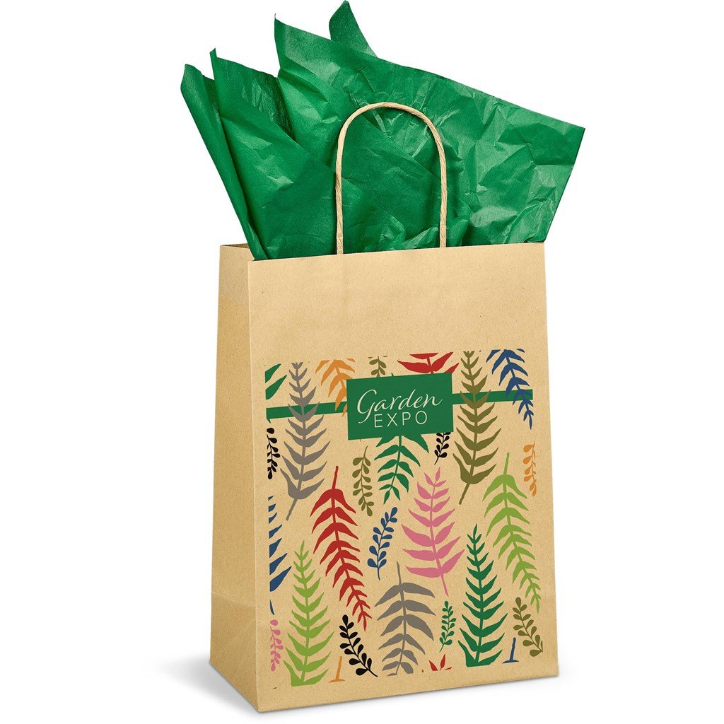 Custom Ecological Midi Gift Bag 150gsm Natural / NT - Bags