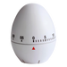 Egg Shaped Plastic Kitchen Timer White / STD / Last Buy - Wine and Food