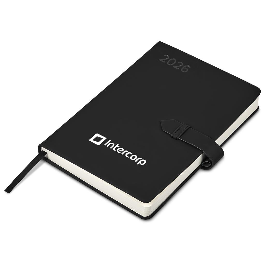 Enterprise A5 2026 Diary BLACK - Diaries 2026,Diaries