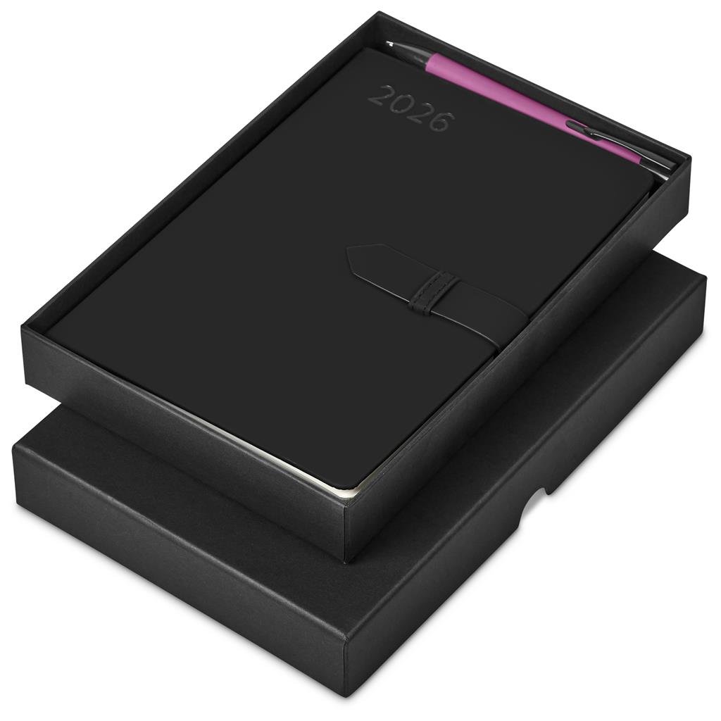 Enterprise A5 2026 Diary & Zeta Pen Set