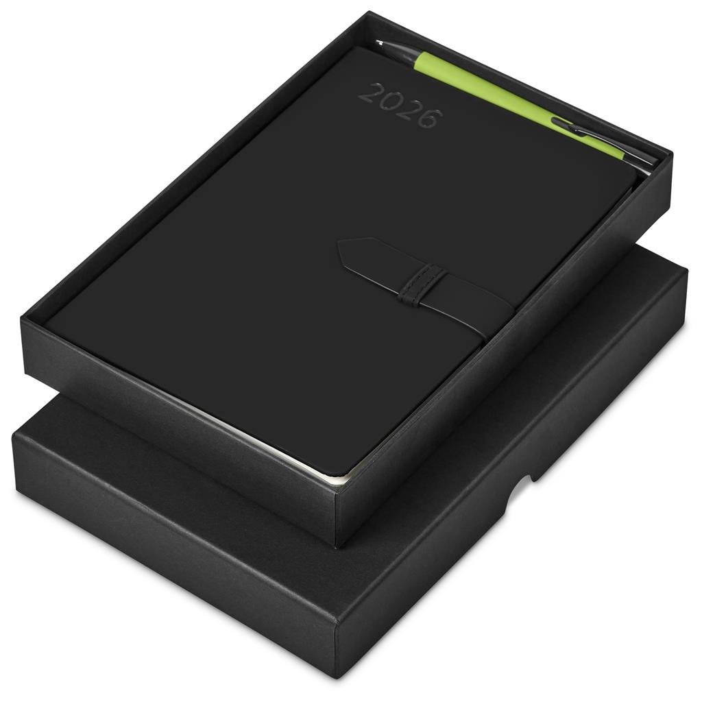 Enterprise A5 2026 Diary & Zeta Pen Set