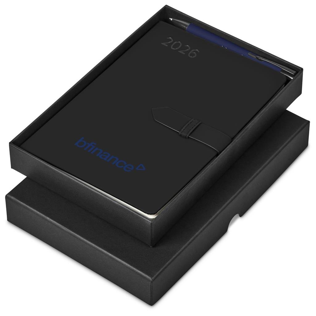Enterprise A5 2026 Diary & Zeta Pen Set