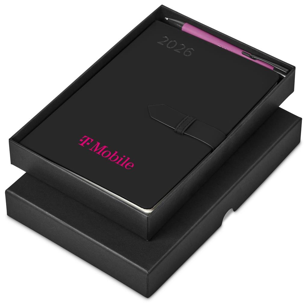 Enterprise A5 2026 Diary & Zeta Pen Set