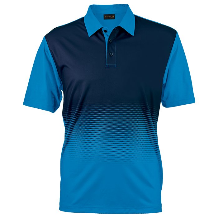 Fever Golfer Mens Atlantic Blue/Navy / XL / Regular - Golf Shirts