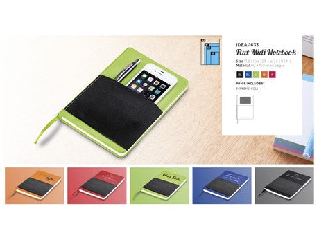 Flux Midi Hard Cover Notebook-