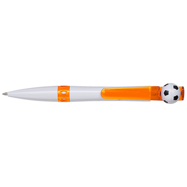 Football Design Ballpoint Pen Orange / STD / Last Buy - Writing Instruments