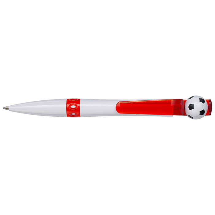 Football Design Ballpoint Pen Red / STD / Last Buy - Writing Instruments