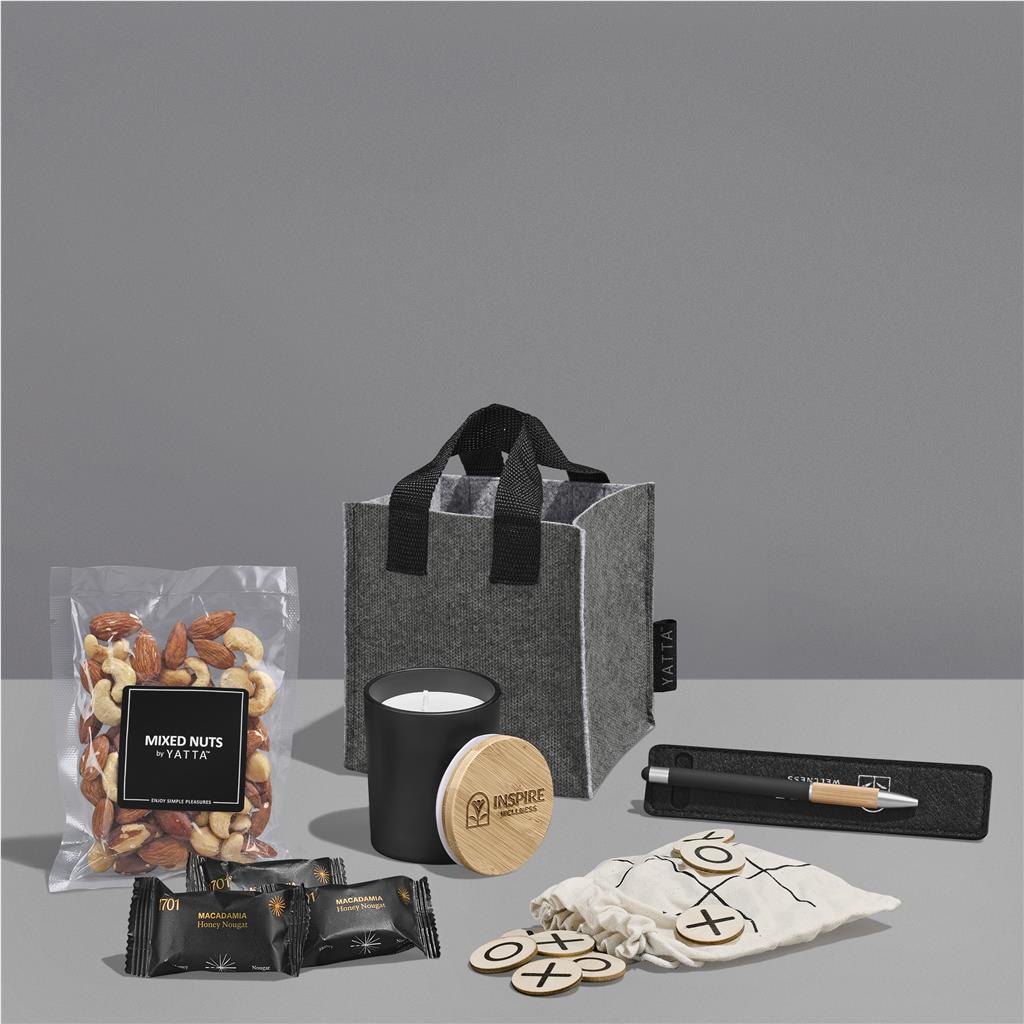 Fresh Focus Hamper GREY - Desk Drop Hampers,Unisex Hampers