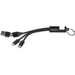 Furban 4-in-1 Charging Cable with Phone Stand Black / BL