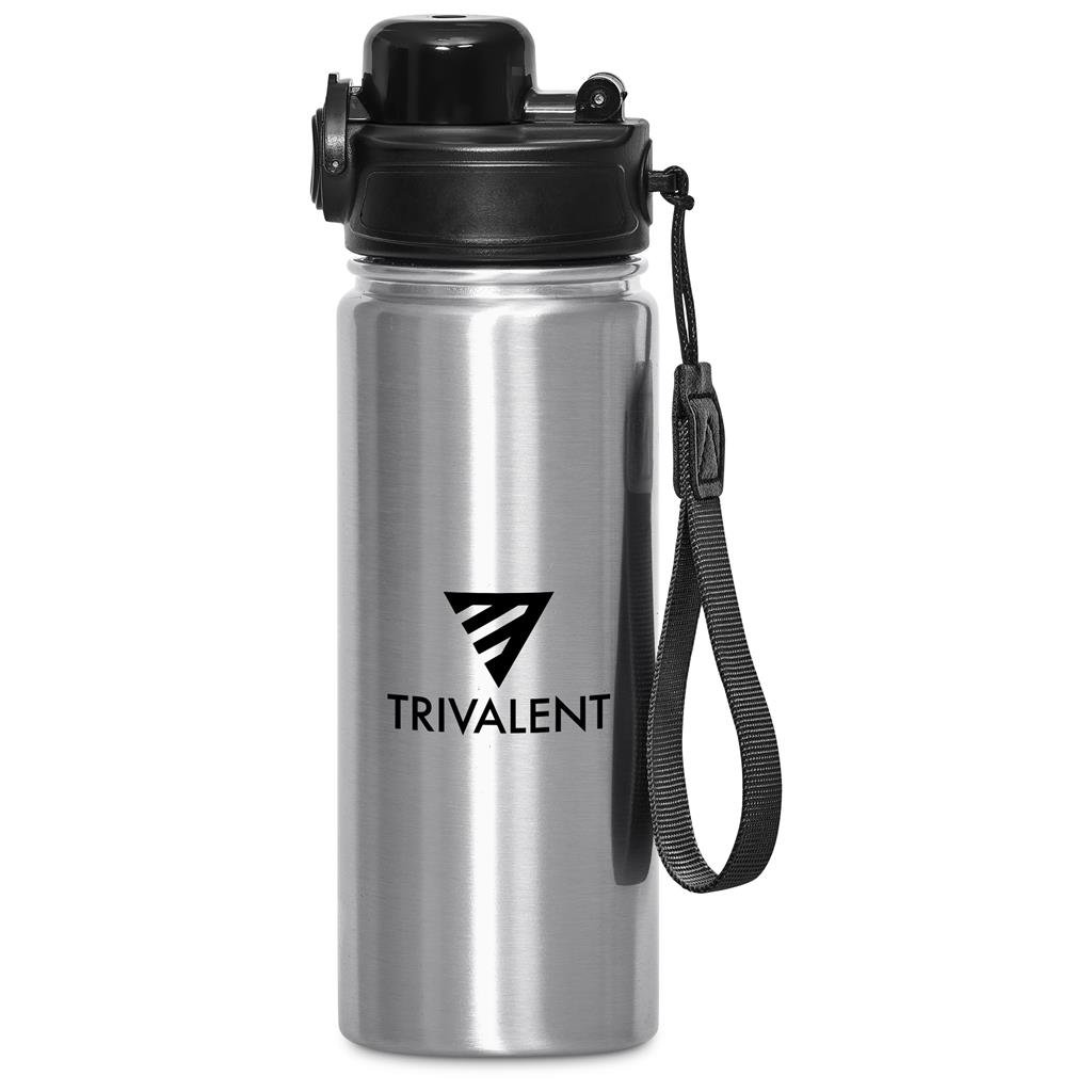 Garcia Stainless Steel Water Bottle – 750ml BLACK - Bottles,Recycled Drinkware,Drinkware