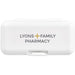 Grid Travel Pill Box SOLID WHITE - Accessories,Travel Essentials,Ideas for Women,Personal Care And Pamper