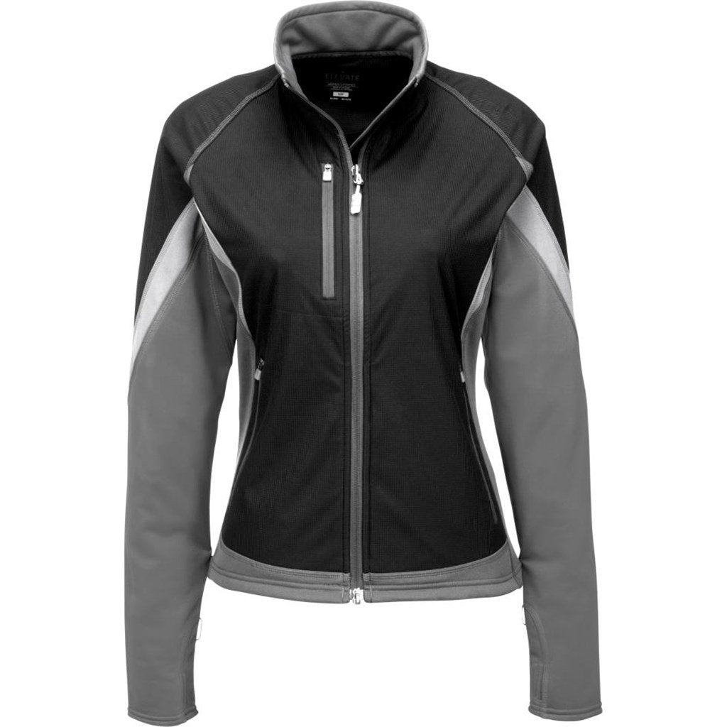 Ladies Jozani Hybrid Softshell Jacket - Black S / BLACK - Jackets,Softshell Jackets,Jackets