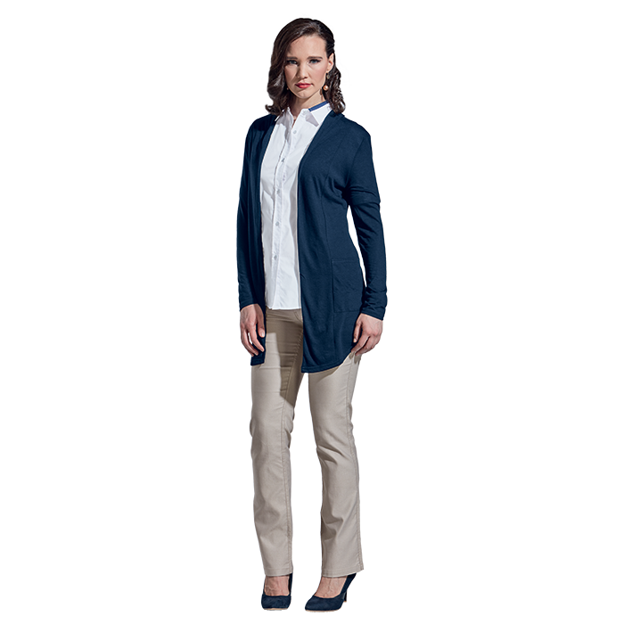 Ladies Long Jersey Jacket - Knitwear