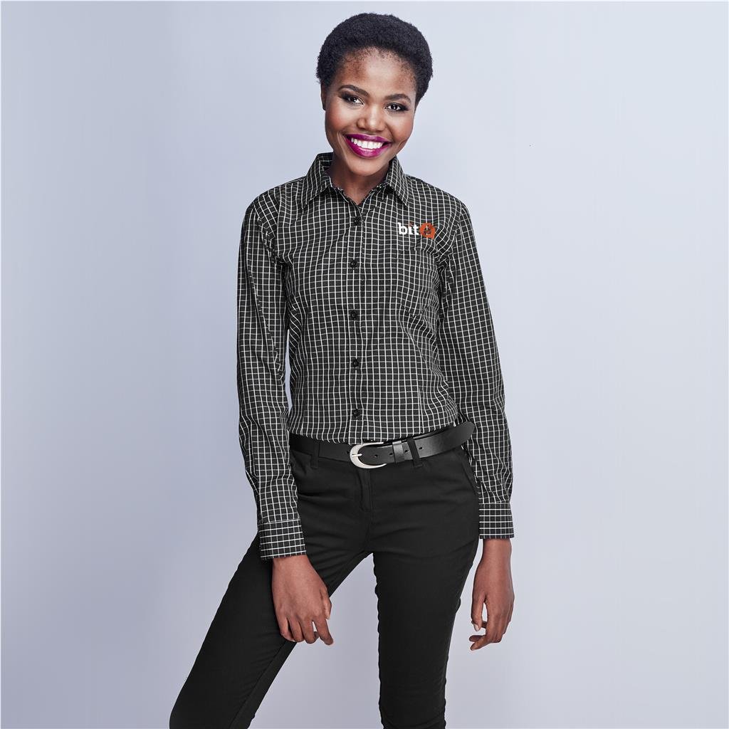Ladies Long Sleeve Aston Shirt - Shirts-Corporate