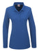 Ladies Long Sleeve Boston Golf Shirt - Black Only-