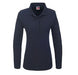 Ladies Long Sleeve Boston Golf Shirt - Black Only-