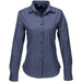Ladies Long Sleeve Huntington Shirt - Khaki 2XL / Navy / N