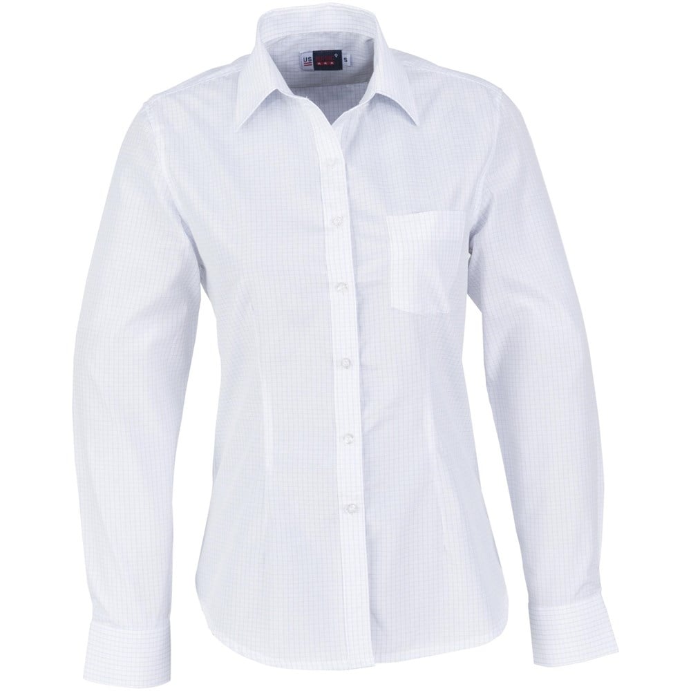 Ladies Long Sleeve Huntington Shirt  - Khaki