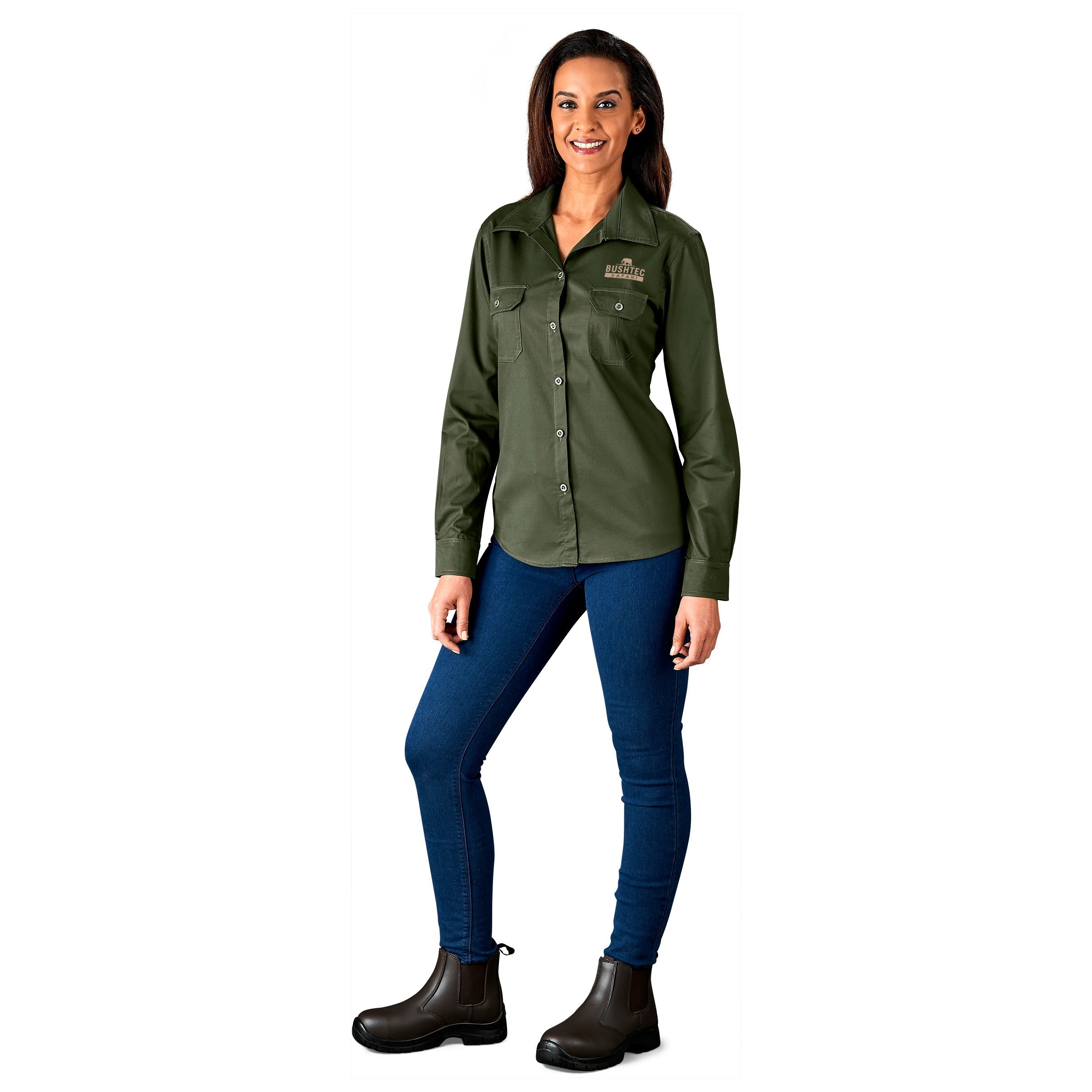 Ladies Long Sleeve Wildstone Shirt - Shirts & Tops