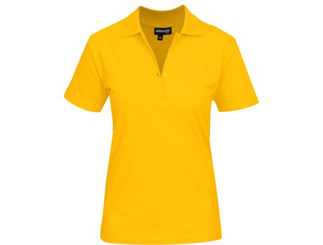 Ladies Michigan Golf Shirt - Yellow Only-