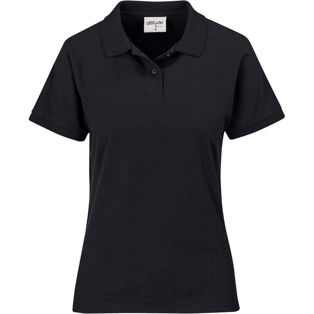 Ladies Recycled Promo Golf Shirt S / BLACK - Shirts