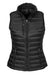 Ladies Scotia Bodywarmer - Red Only-L-Black-BL