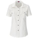 Ladies Short Sleeve Wildstone Shirt-Shirts & Tops-L-White-W